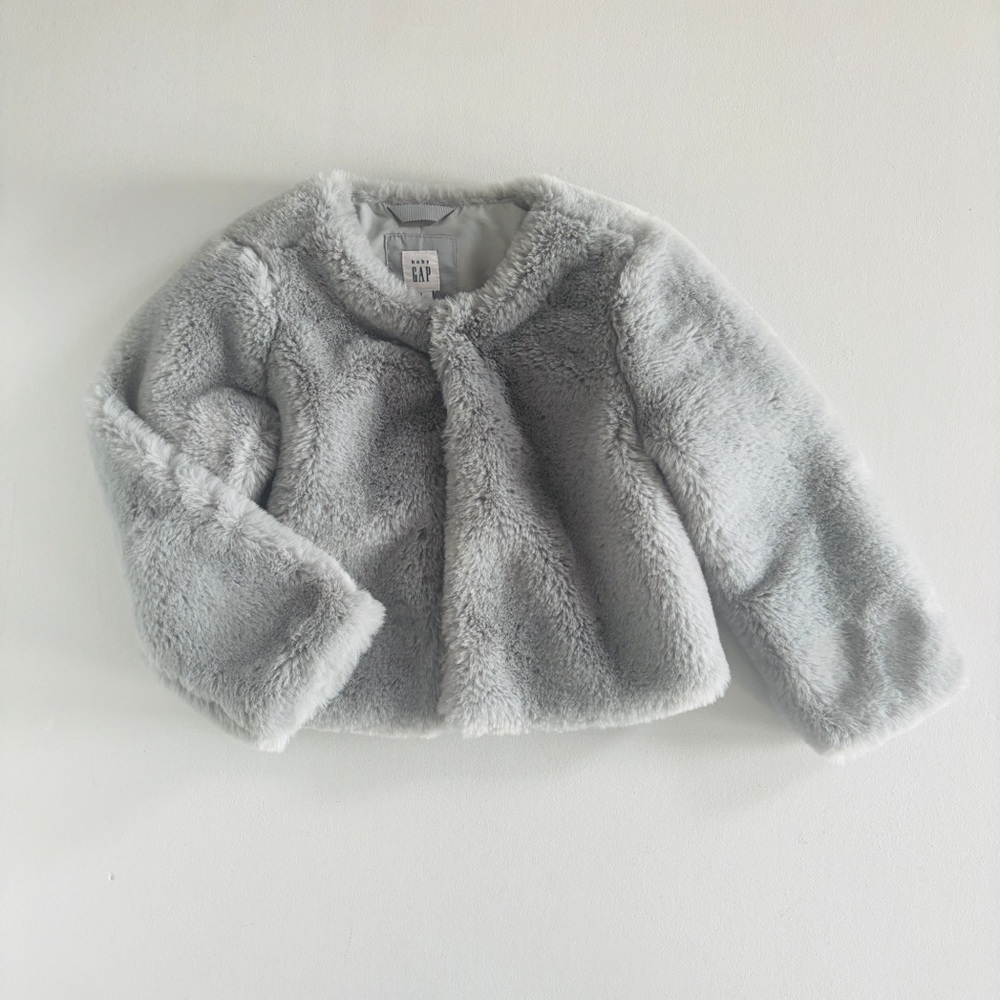 Gap Faux Fur Coat